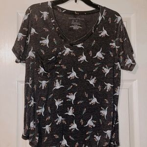 Grayson/Threads, Size M, Bull Skull Tee